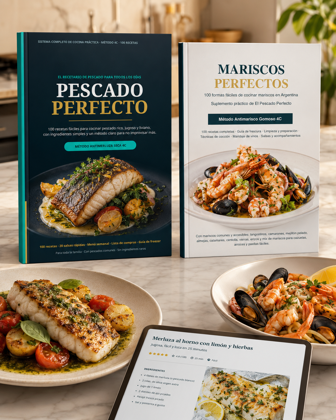 Pack Recomendado — Pescado Perfecto + Mariscos Perfectos